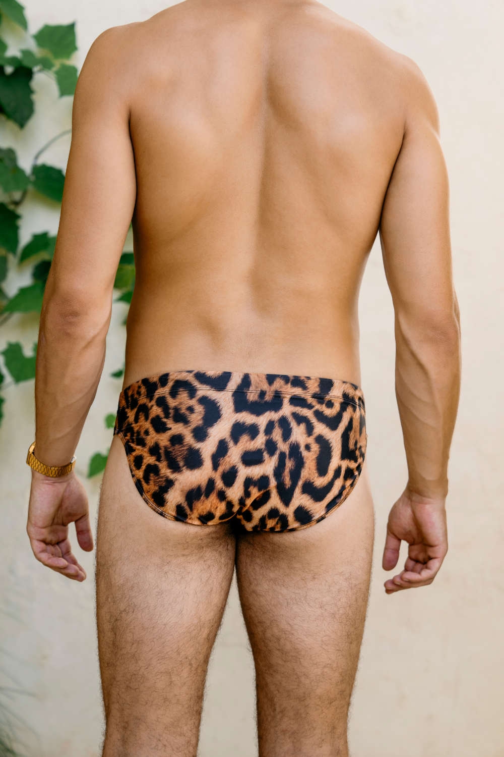 Donatello ECO Brief - Jaguar Animal Print