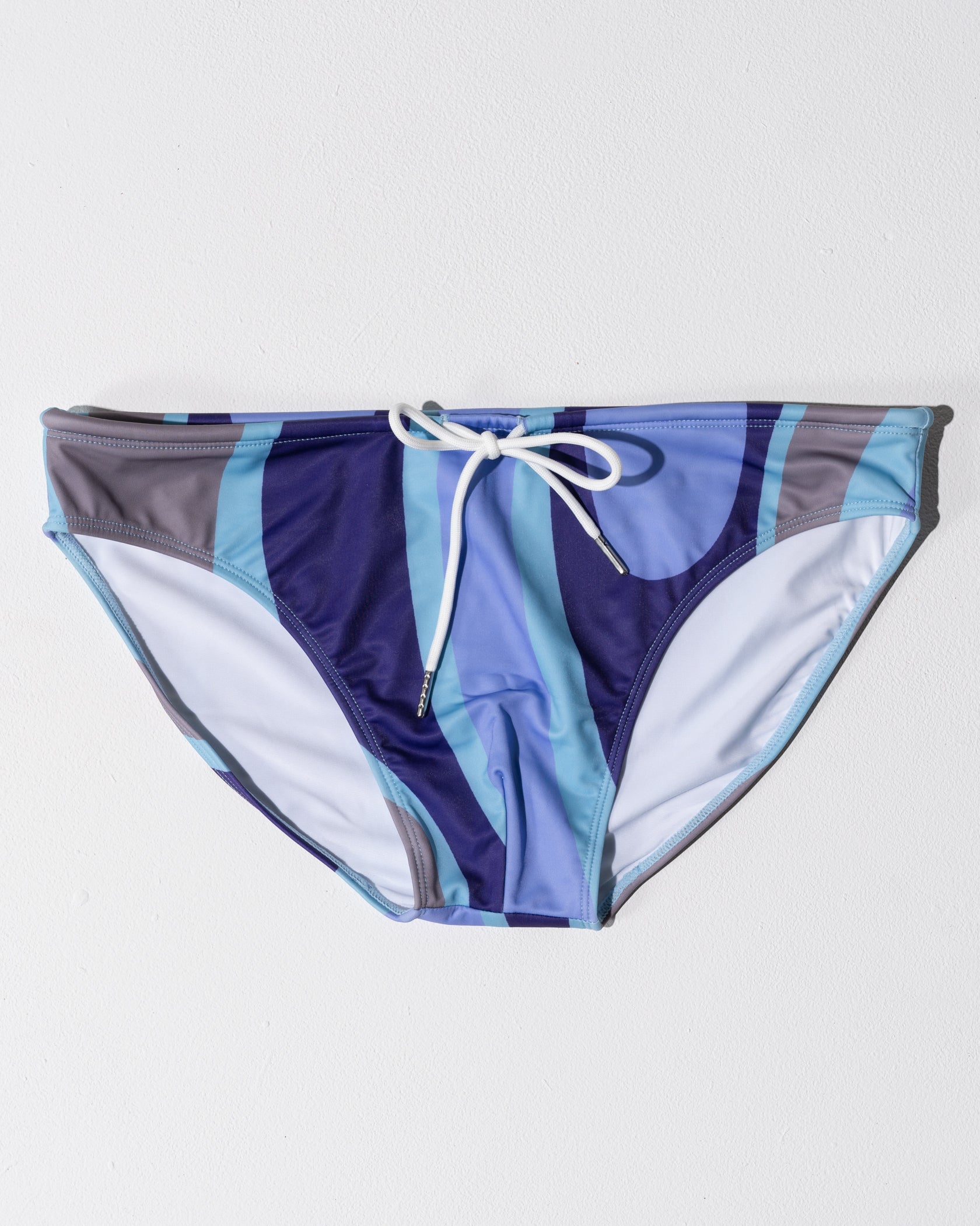 Close up of men's swim brief